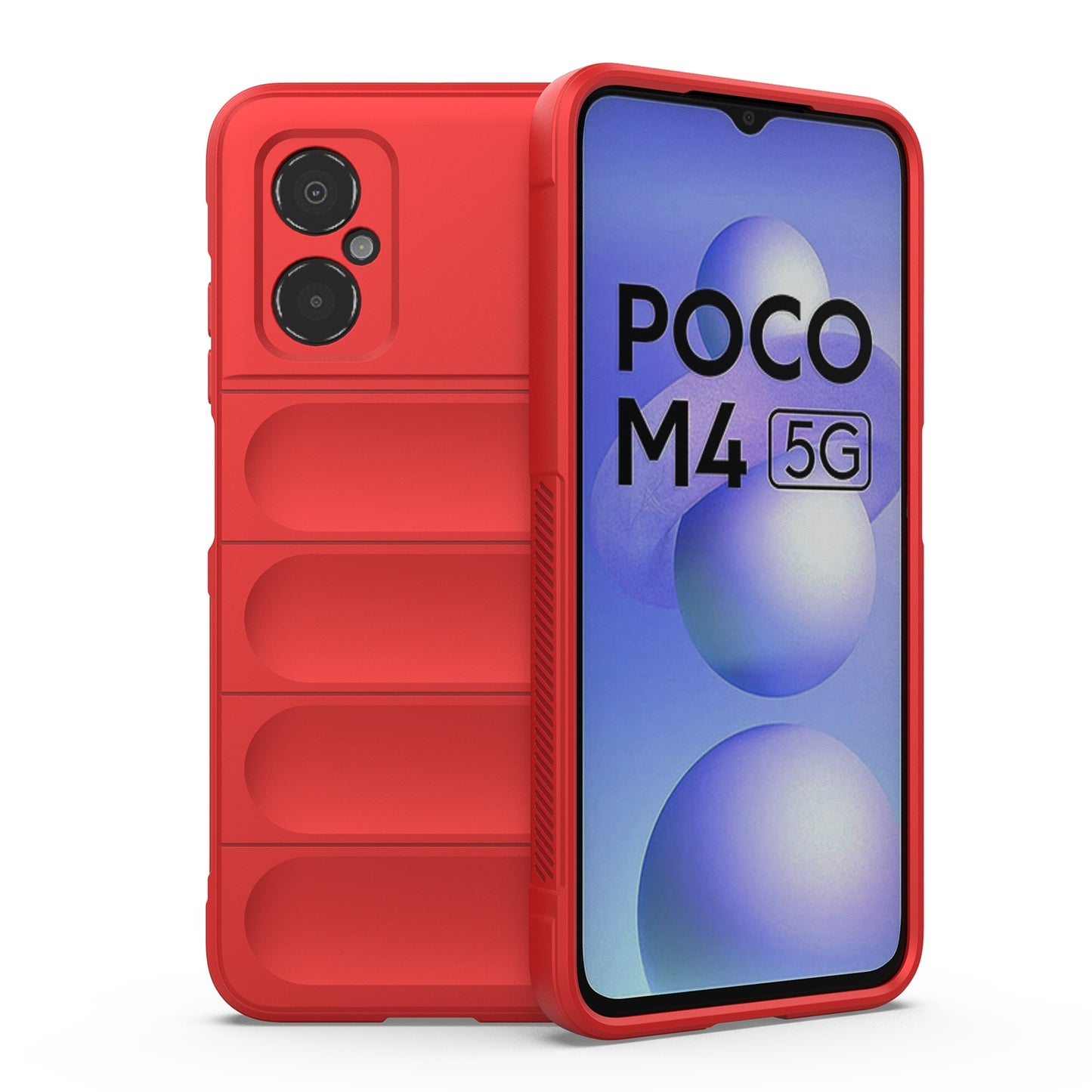 Xiaomi Poco M4 5G Magic Shield TPU + Flannel Phone Case - Stylish, Durable, and Lightweight Protection