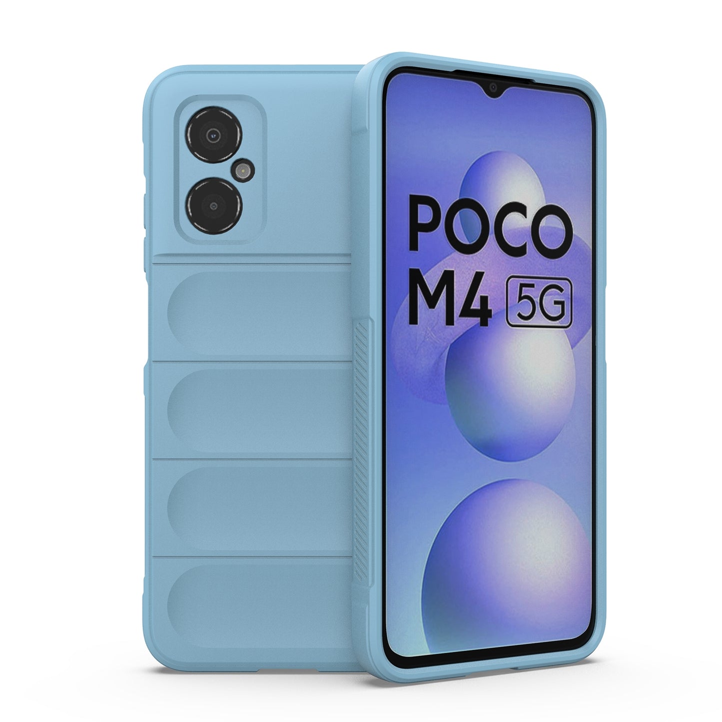 Xiaomi Poco M4 5G Magic Shield TPU + Flannel Phone Case - Stylish, Durable, and Lightweight Protection