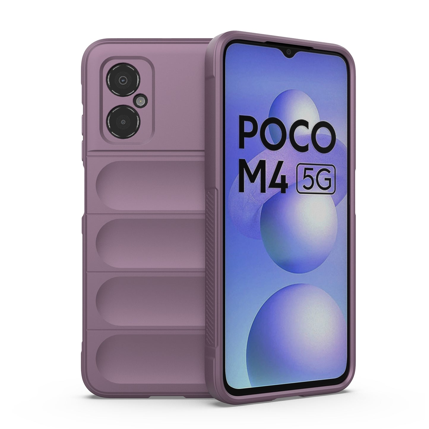 Xiaomi Poco M4 5G Magic Shield TPU + Flannel Phone Case - Stylish, Durable, and Lightweight Protection