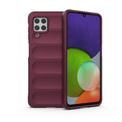 Samsung Galaxy A22 4G Magic Shield TPU + Flannel Phone Case - Stylish, Durable, and Lightweight Protection
