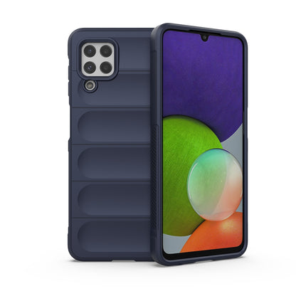 Samsung Galaxy M32 Magic Shield TPU + Flannel Phone Case - Stylish, Durable, and Lightweight Protection