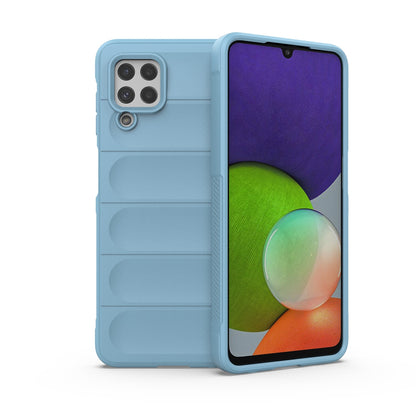 Samsung Galaxy M32 Magic Shield TPU + Flannel Phone Case - Stylish, Durable, and Lightweight Protection