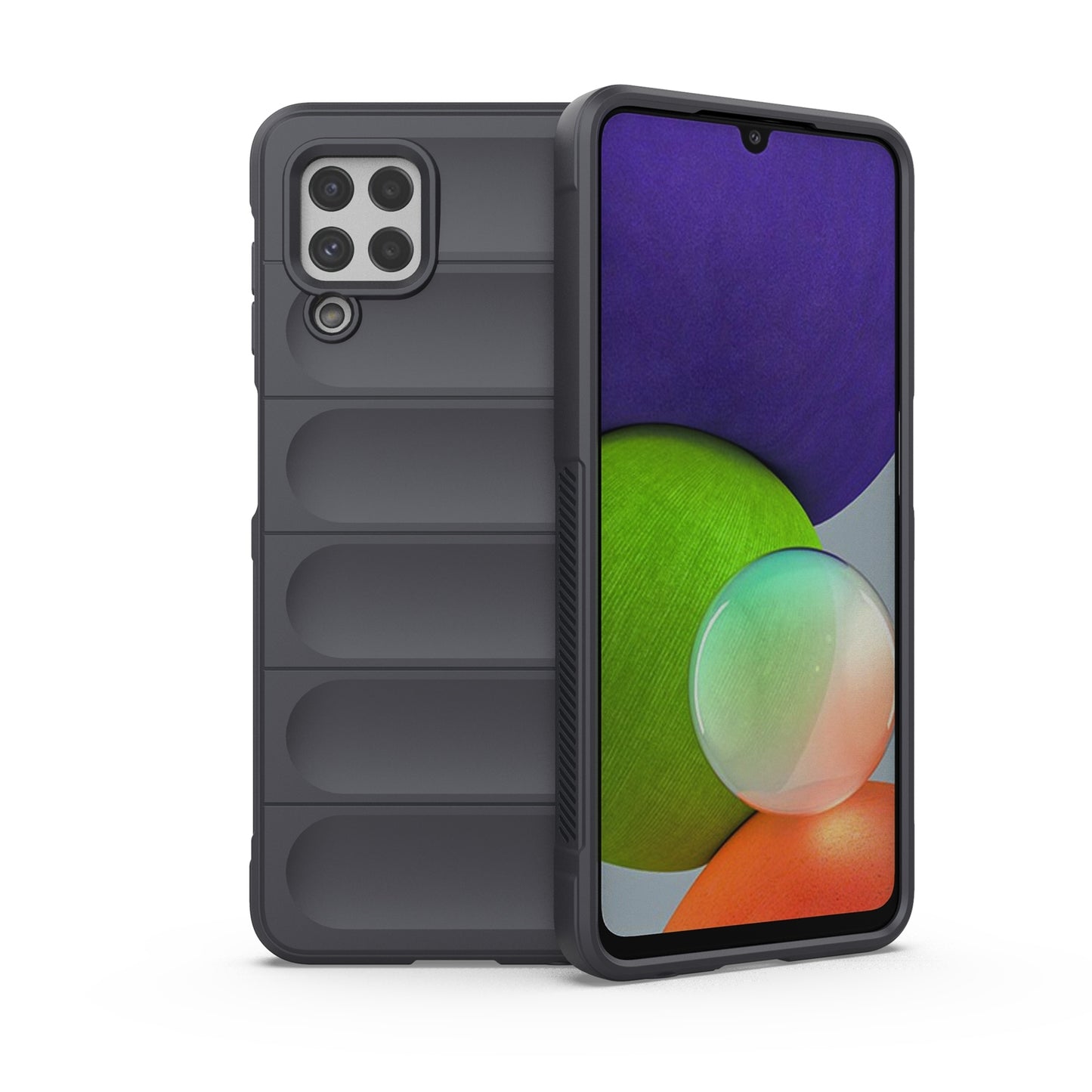 Samsung Galaxy M32 Magic Shield TPU + Flannel Phone Case - Stylish, Durable, and Lightweight Protection