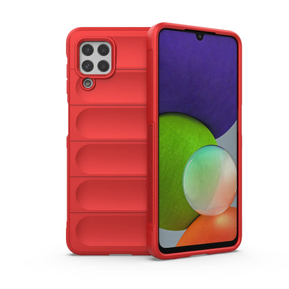 Samsung Galaxy A22 4G Magic Shield TPU + Flannel Phone Case - Stylish, Durable, and Lightweight Protection