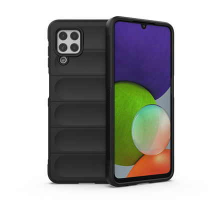 Samsung Galaxy M32 Magic Shield TPU + Flannel Phone Case - Stylish, Durable, and Lightweight Protection