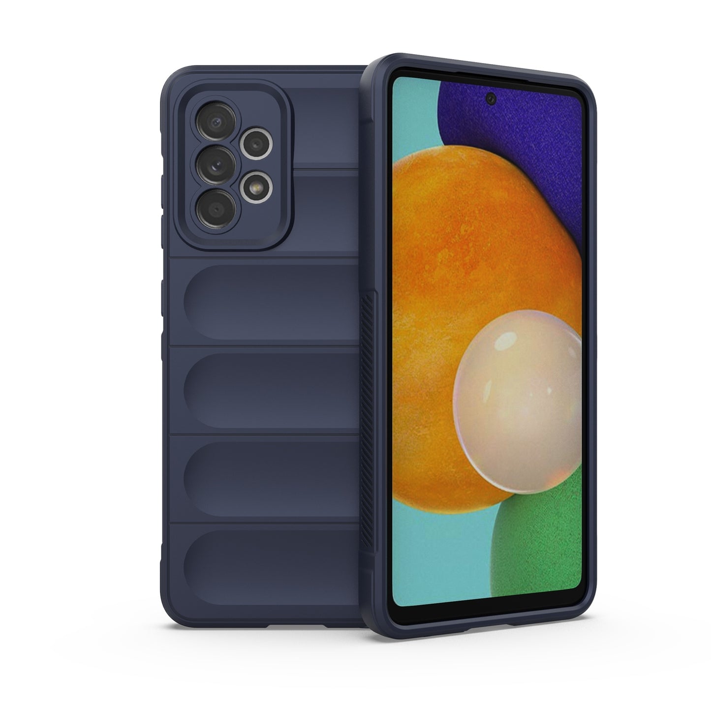 Samsung Galaxy A52 5G Magic Shield TPU + Flannel Phone Case - Stylish, Durable, and Lightweight Protection