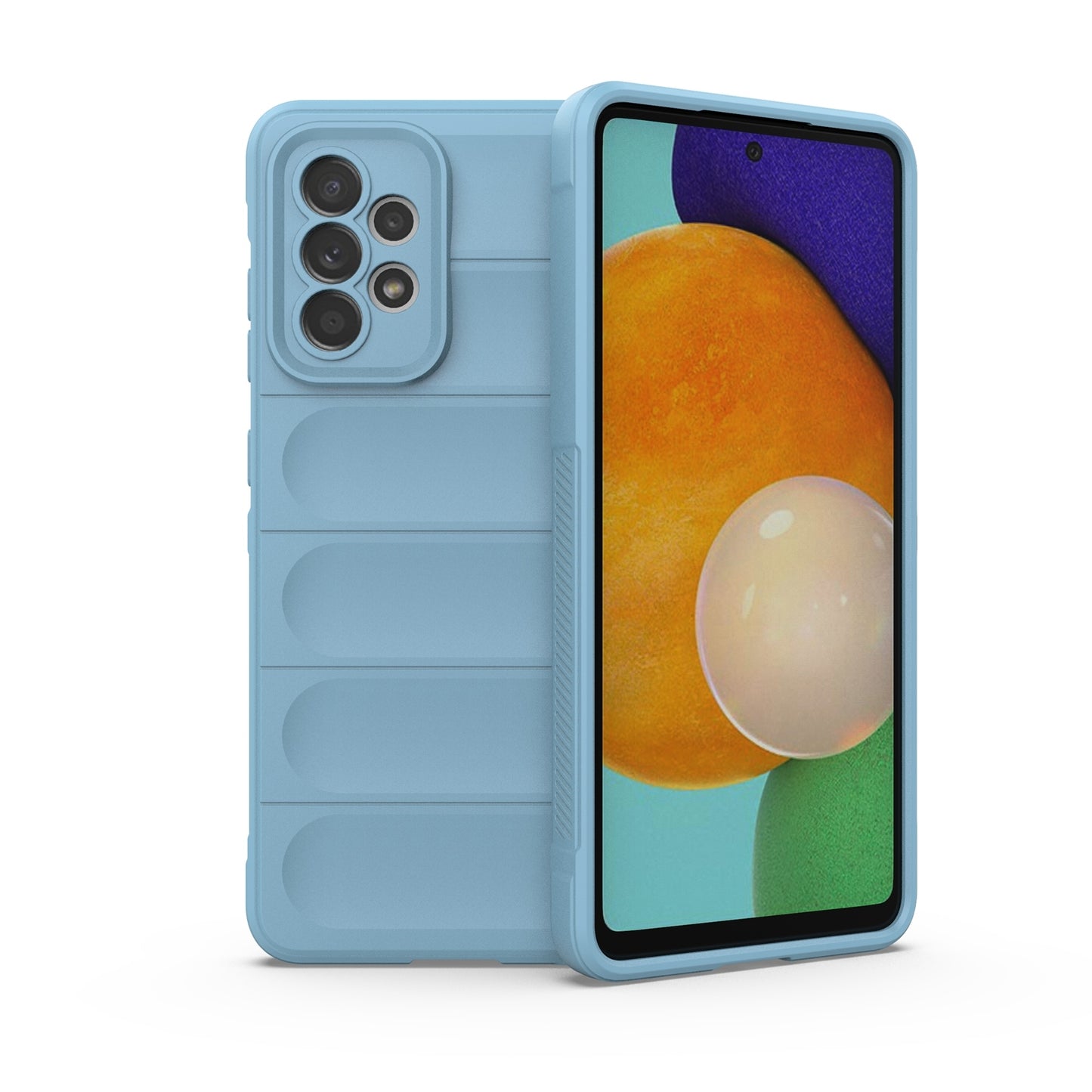 Samsung Galaxy A52 5G Magic Shield TPU + Flannel Phone Case - Stylish, Durable, and Lightweight Protection