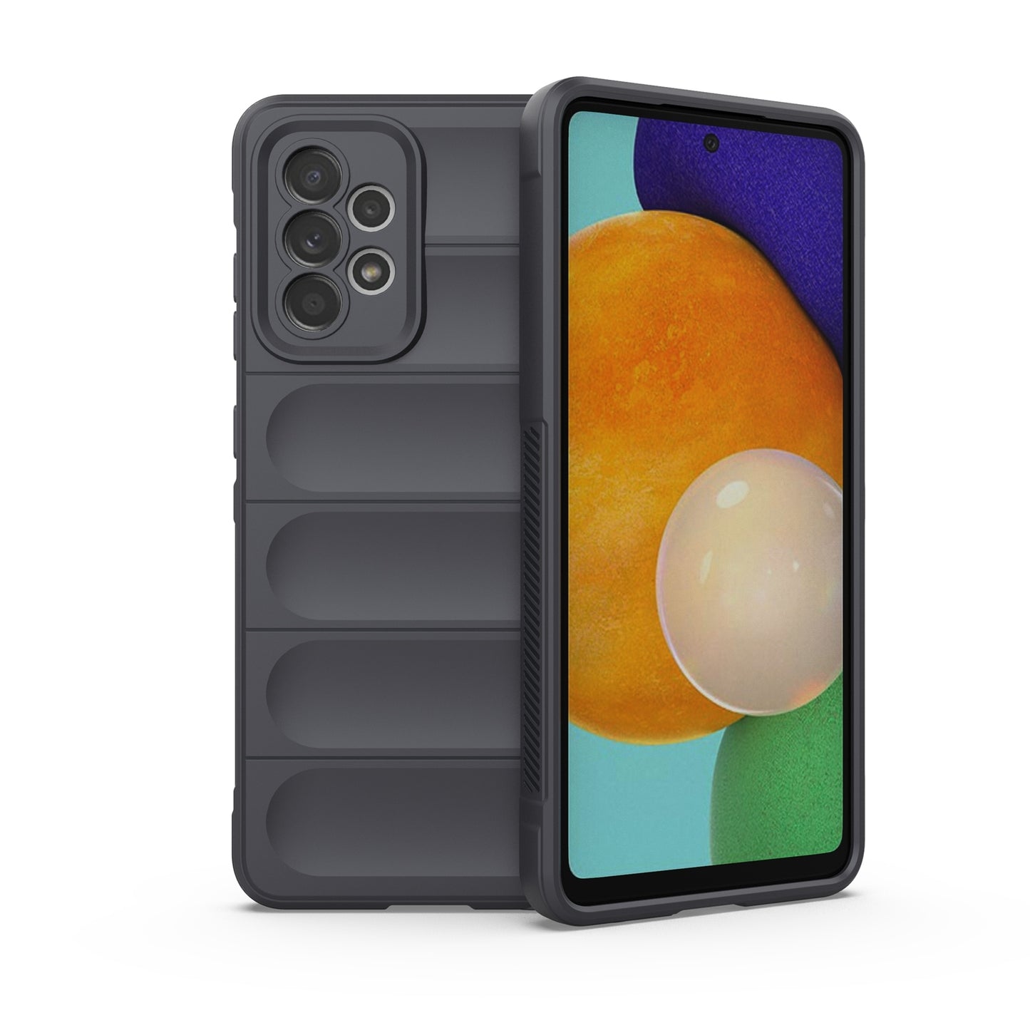 Samsung Galaxy A52 5G Magic Shield TPU + Flannel Phone Case - Stylish, Durable, and Lightweight Protection