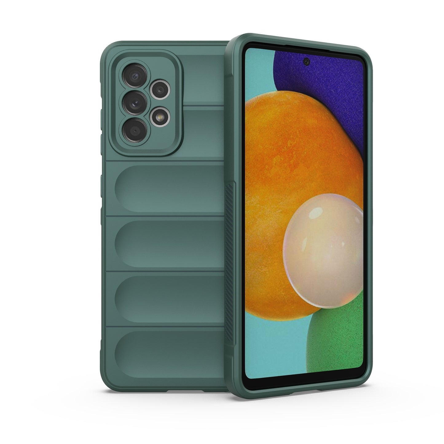 Samsung Galaxy A52 5G Magic Shield TPU + Flannel Phone Case - Stylish, Durable, and Lightweight Protection