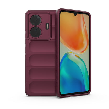 vivo s15e Magic Shield TPU + Flannel Phone Case - Stylish, Durable, and Lightweight Protection