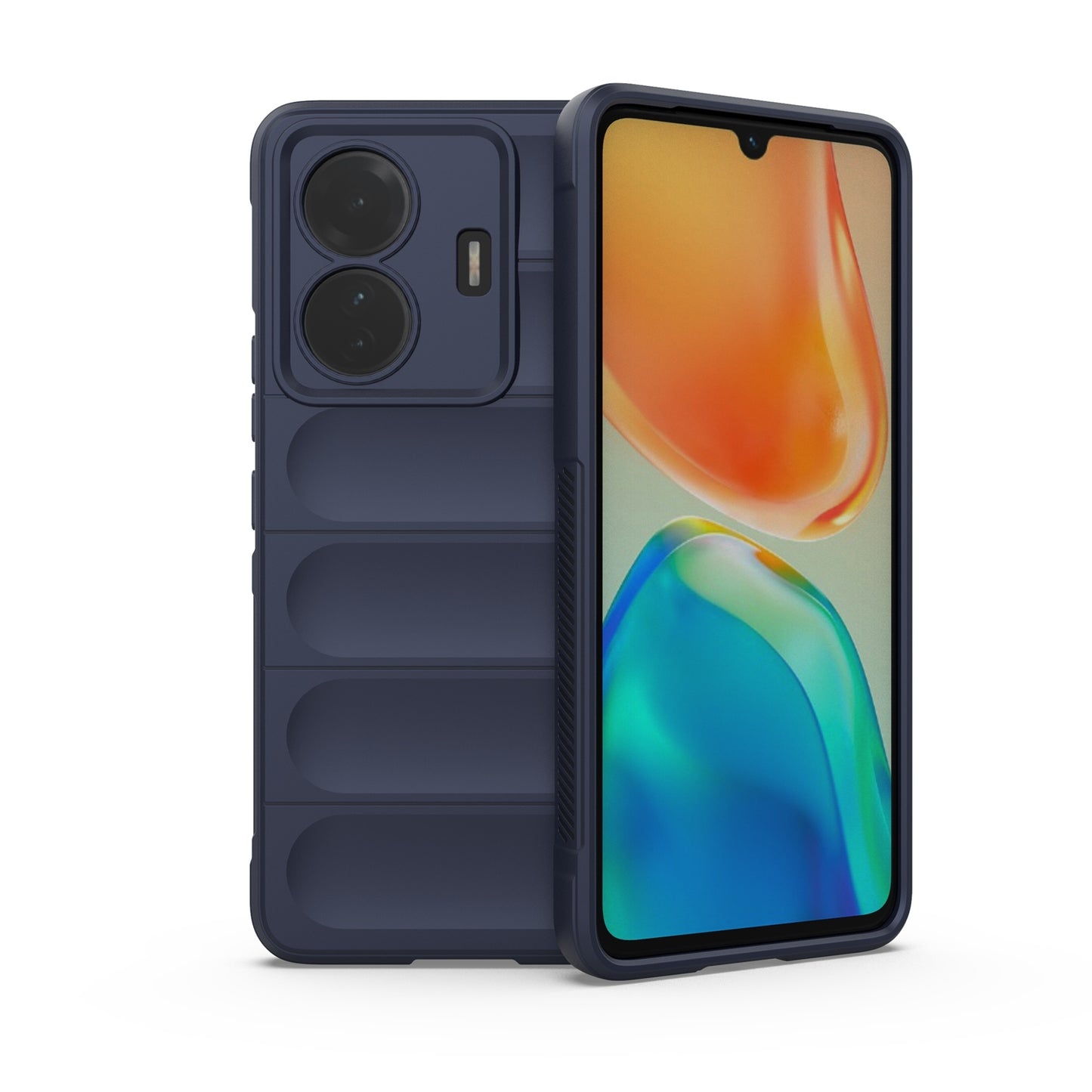 vivo s15e Magic Shield TPU + Flannel Phone Case - Stylish, Durable, and Lightweight Protection