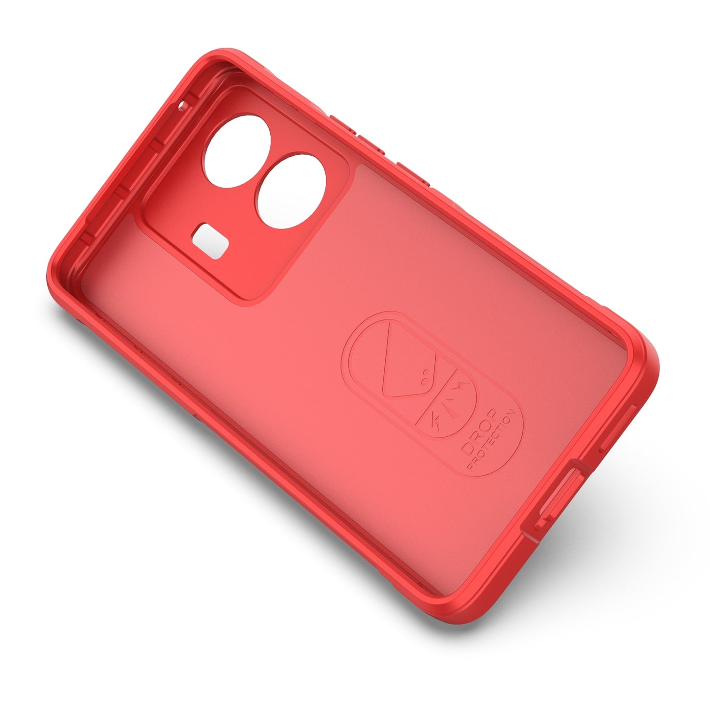 vivo s15e Magic Shield TPU + Flannel Phone Case - Stylish, Durable, and Lightweight Protection