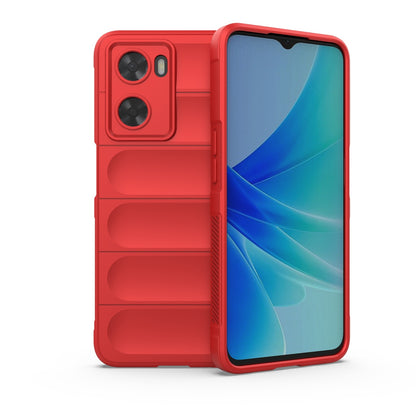 OPPO A57 4G Global Magic Shield TPU + Flannel Phone Case - Stylish, Durable, and Lightweight Protection