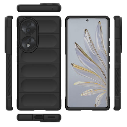 Honor 70 5G Magic Shield TPU + Flannel Phone Case - Stylish, Durable, and Lightweight Protection