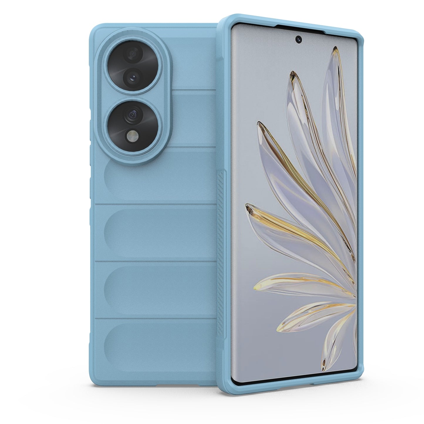 Honor 70 5G Magic Shield TPU + Flannel Phone Case - Stylish, Durable, and Lightweight Protection