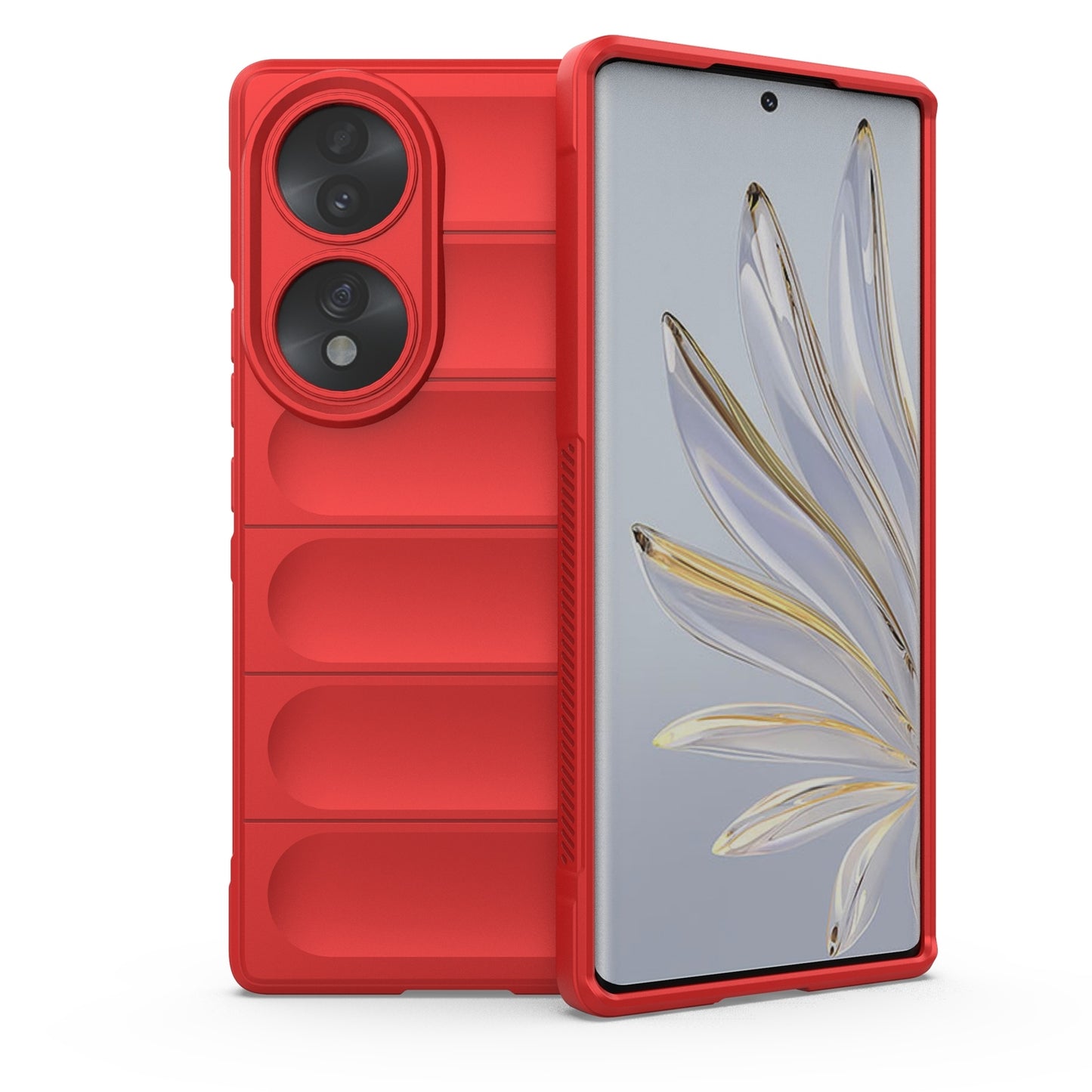 Honor 70 5G Magic Shield TPU + Flannel Phone Case - Stylish, Durable, and Lightweight Protection