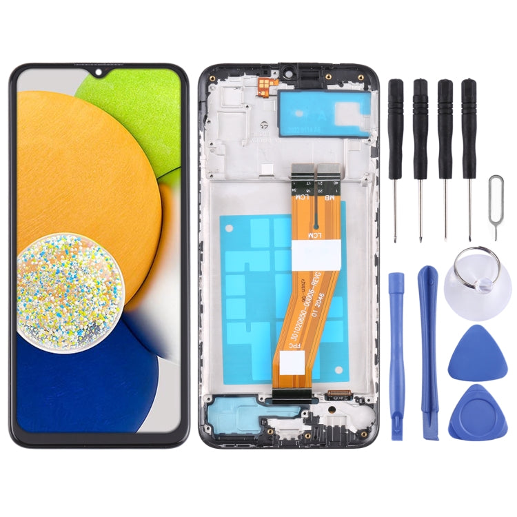 OEM Replacement LCD Screen & Digitizer Assembly with Frame for Samsung Galaxy A03 (SM-A035F)