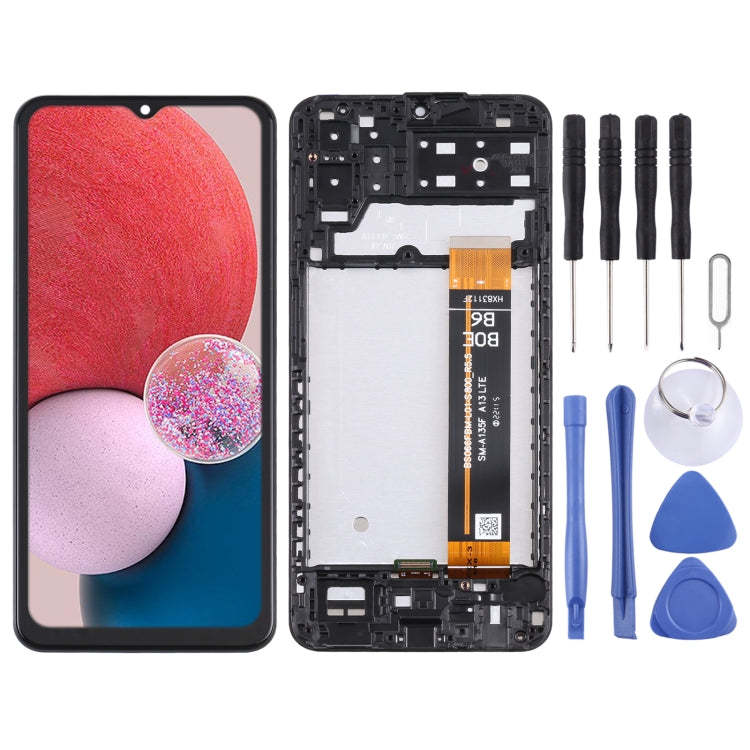 Samsung Galaxy A13 4G SM-A135F Replacement LCD Screen & Digitizer Assembly with Frame - Test Before Installation