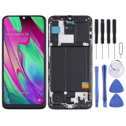 Incell LCD Screen Assembly with Frame for Samsung Galaxy A40 (SM-A405) - Digitizer Replacement