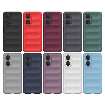 Honor X7 Magic Shield TPU + Flannel Phone Case - Stylish, Durable, and Lightweight Protection