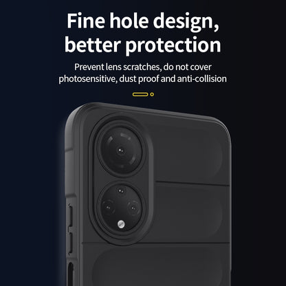 Honor X7 Magic Shield TPU + Flannel Phone Case - Stylish, Durable, and Lightweight Protection