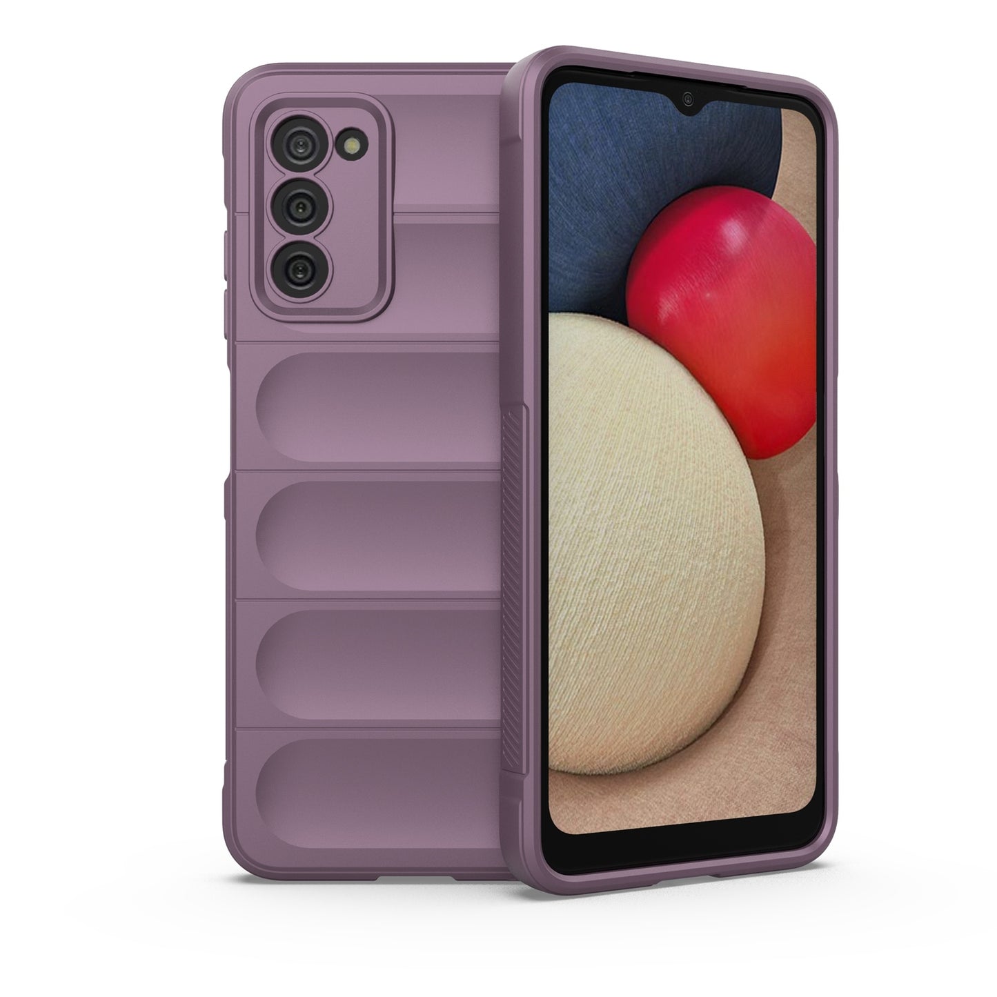 Samsung Galaxy A03s Version 165.8mm Magic Shield TPU + Flannel Phone Case - Stylish, Durable, and Lightweight Protection