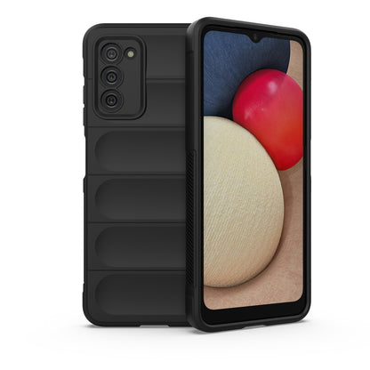 Samsung Galaxy A03s Version 165.8mm Magic Shield TPU + Flannel Phone Case - Stylish, Durable, and Lightweight Protection