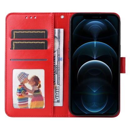 iPhone 11 Pro Sunflower Embossed Leather Wallet Phone Case with Kickstand and Card Holder