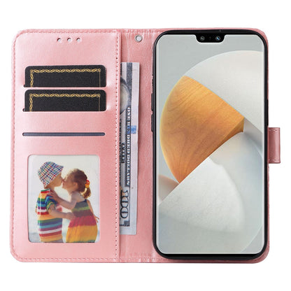 vivo S12 Pro Sunflower Embossed Leather Wallet Phone Case with Kickstand and Card Holder