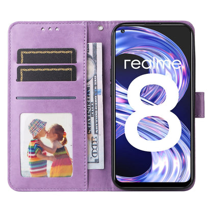 OPPO Find X5 Pro Sunflower Embossed Leather Wallet Phone Case with Kickstand and Card Holder