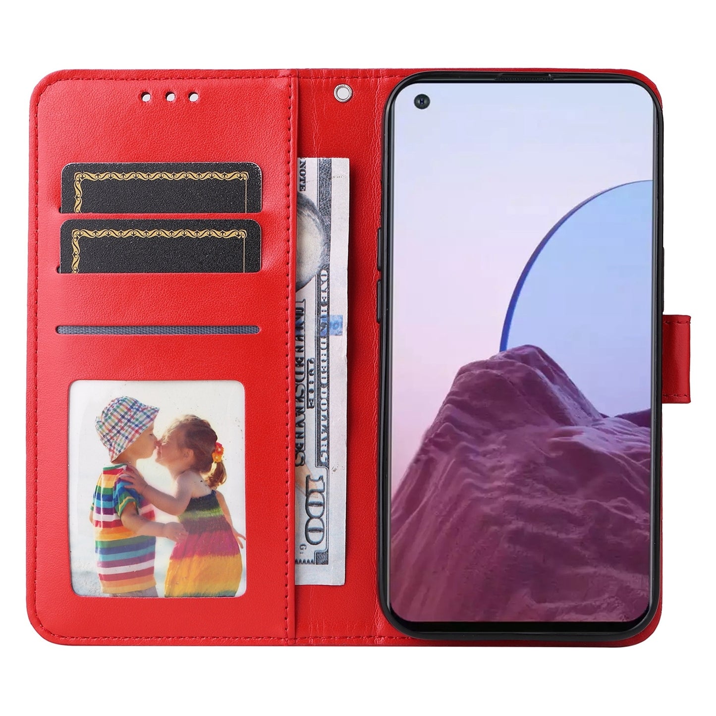 OnePlus Nord N20 5G Sunflower Embossed Leather Wallet Phone Case with Kickstand and Card Holder