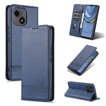 Honor Play 30 Leather Wallet Case with Card Holder & Magnetic Closure