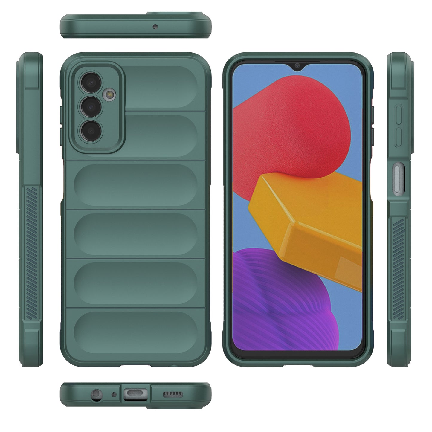 Samsung Galaxy M13 4G Magic Shield TPU + Flannel Phone Case - Stylish, Durable, and Lightweight Protection