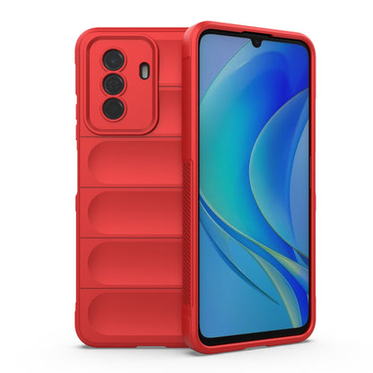 Huawei Enjoy 50 4G Magic Shield TPU + Flannel Phone Case - Stylish, Durable, and Lightweight Protection