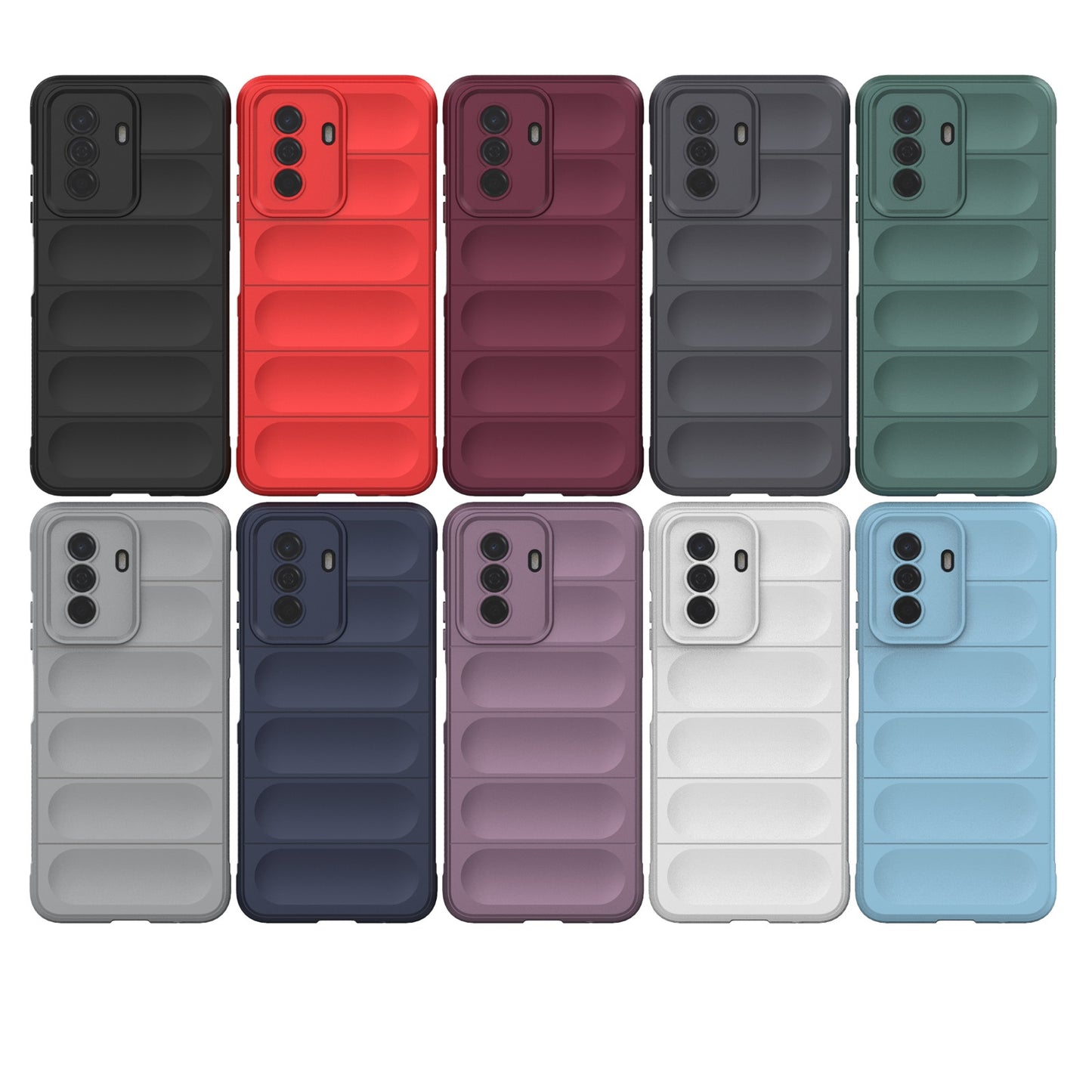 Huawei Enjoy 50 4G Magic Shield TPU + Flannel Phone Case - Stylish, Durable, and Lightweight Protection