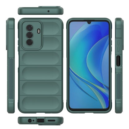 Huawei Enjoy 50 4G Magic Shield TPU + Flannel Phone Case - Stylish, Durable, and Lightweight Protection