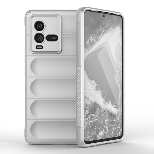 vivo iQOO 10 5G Magic Shield TPU + Flannel Phone Case - Stylish, Durable, and Lightweight Protection