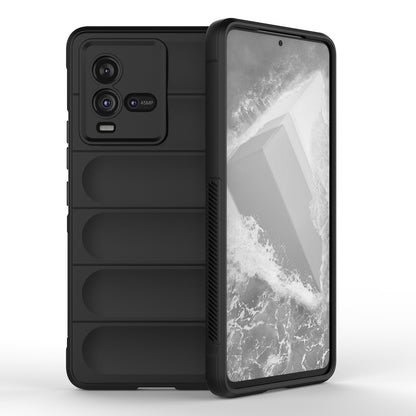 vivo iQOO 10 5G Magic Shield TPU + Flannel Phone Case - Stylish, Durable, and Lightweight Protection