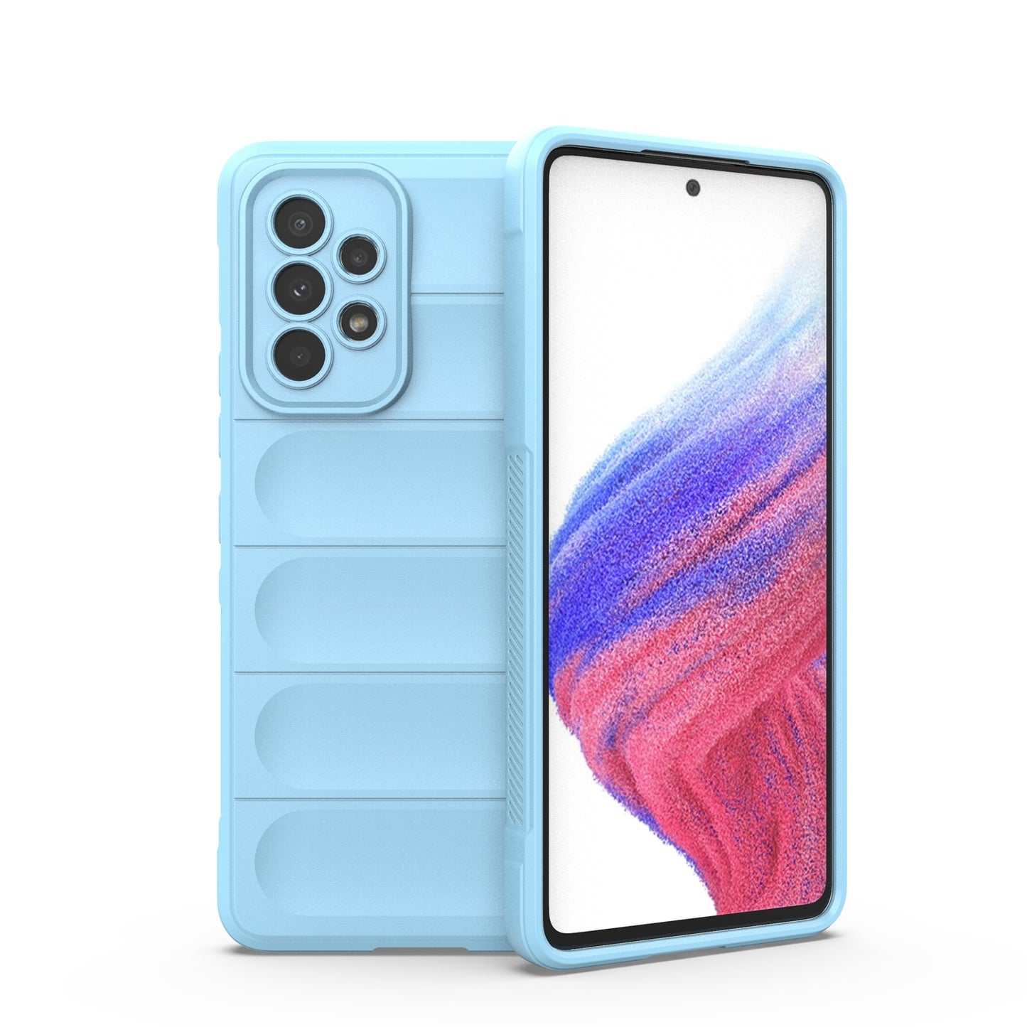 Samsung Galaxy A53 Magic Shield TPU + Flannel Phone Case - Stylish, Durable, and Lightweight Protection