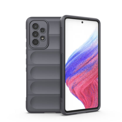 Samsung Galaxy A53 Magic Shield TPU + Flannel Phone Case - Stylish, Durable, and Lightweight Protection