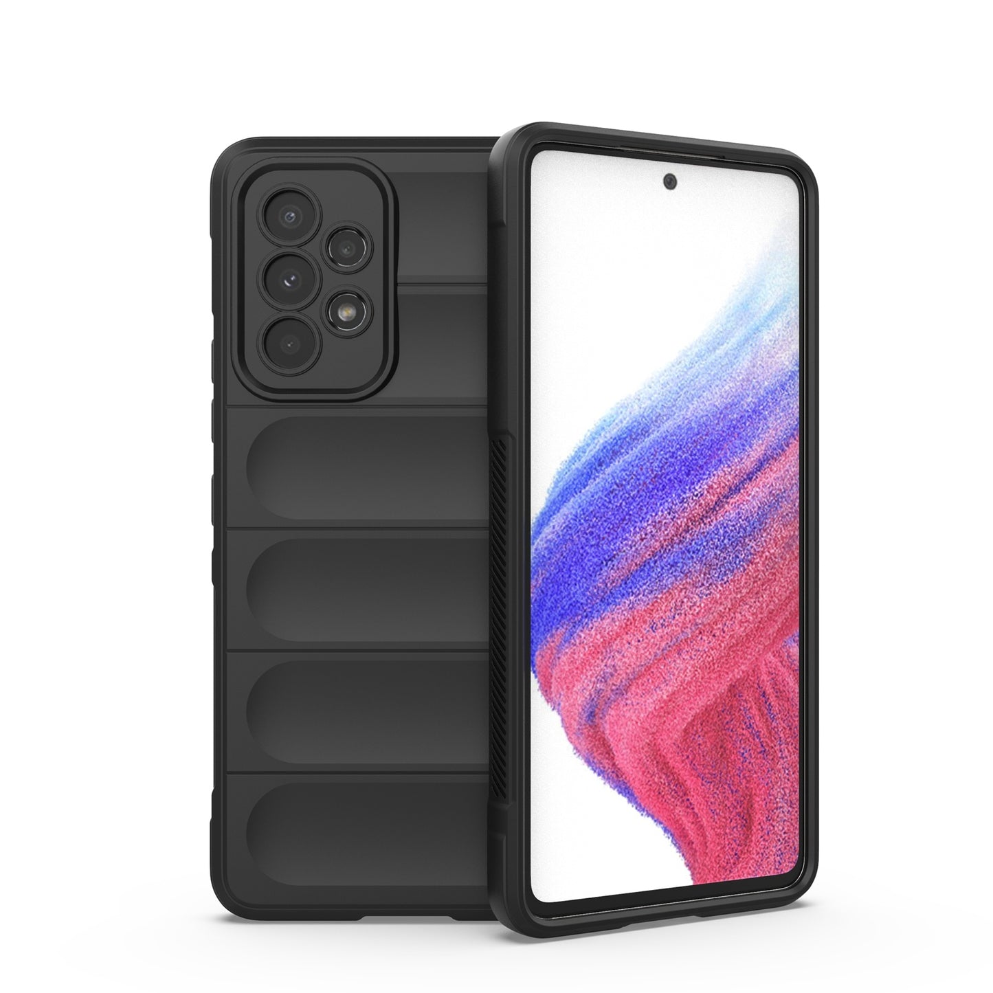 Samsung Galaxy A53 Magic Shield TPU + Flannel Phone Case - Stylish, Durable, and Lightweight Protection