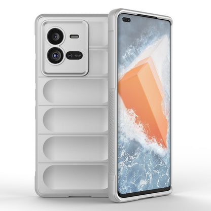 vivo iQOO 10 Pro 5G Magic Shield TPU + Flannel Phone Case - Stylish, Durable, and Lightweight Protection