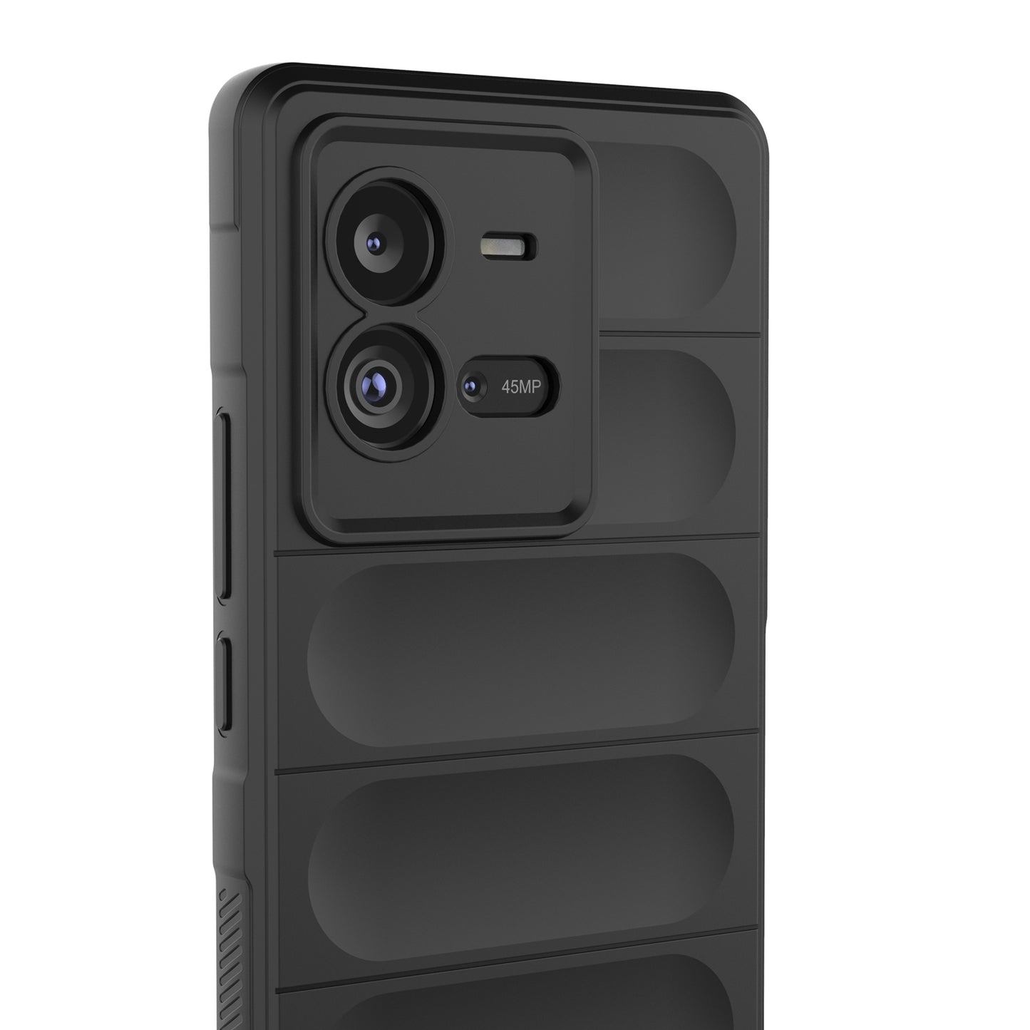 vivo iQOO 10 Pro 5G Magic Shield TPU + Flannel Phone Case - Stylish, Durable, and Lightweight Protection