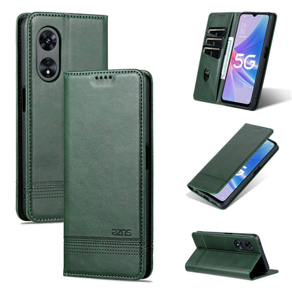 OPPO A97 5G Leather Wallet Case with Card Holder & Magnetic Closure