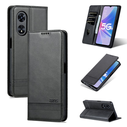 OPPO A97 5G Leather Wallet Case with Card Holder & Magnetic Closure