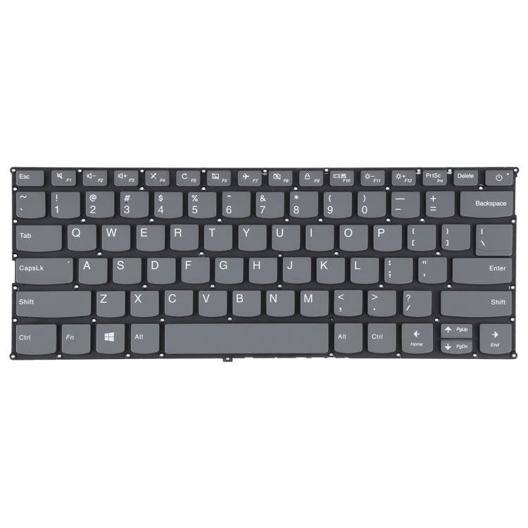 US Version Grey Keyboard with Power Button for Lenovo IdeaPad 320s-13 / 320s-13ikb - Replacement Part