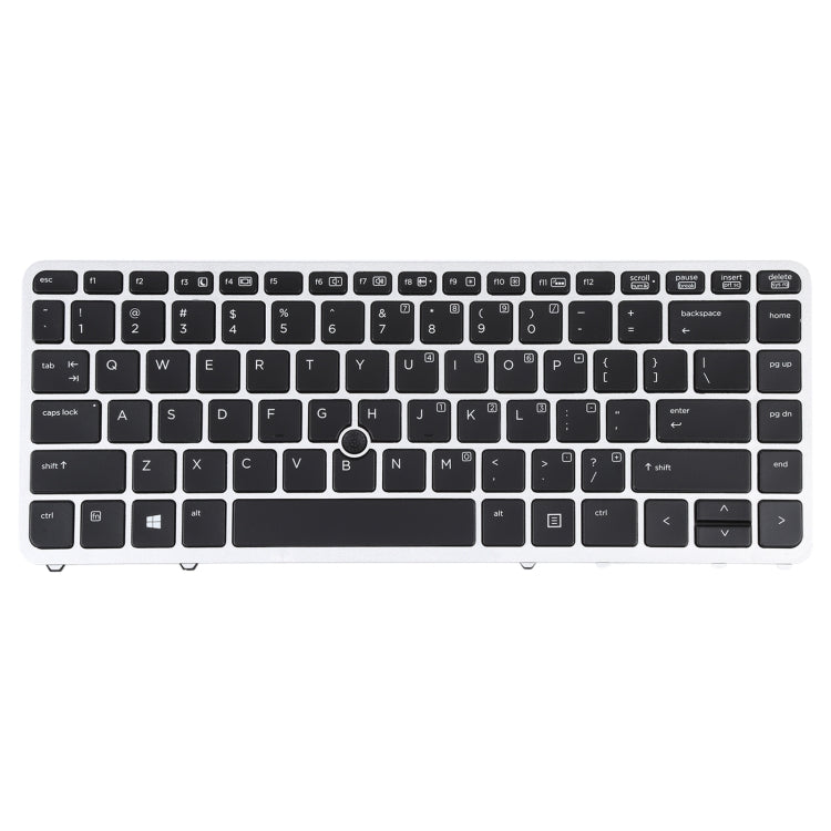 HP EliteBook 840 G1 / 850 G1 US Version Backlit Keyboard with Pointing (Silver) - Replacement Part