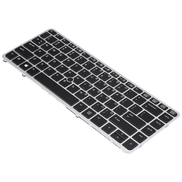 HP EliteBook 840 G1 / 850 G1 US Version Backlit Keyboard with Pointing (Silver) - Replacement Part