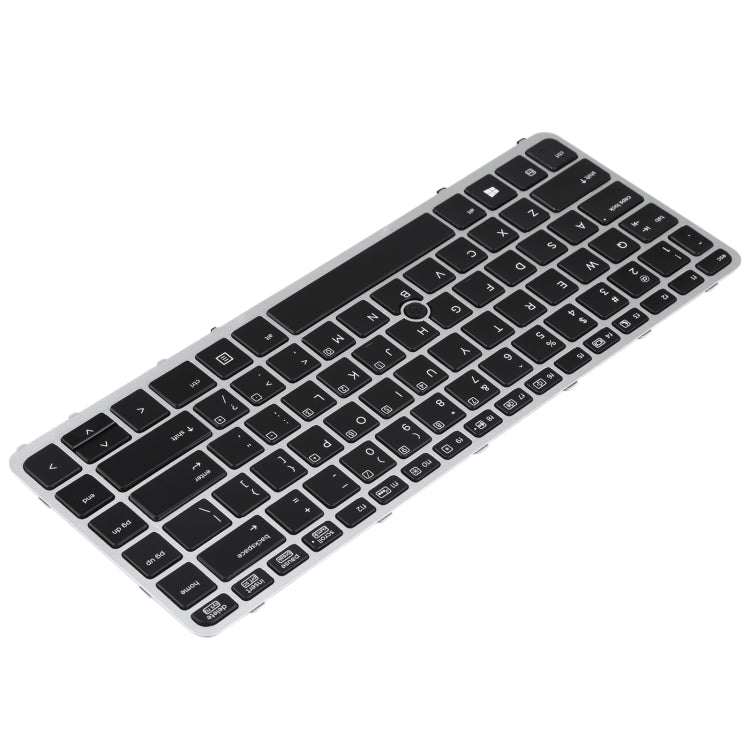 HP EliteBook 840 G1 / 850 G1 US Version Backlit Keyboard with Pointing (Silver) - Replacement Part