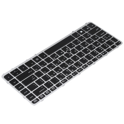 HP EliteBook 840 G1 / 850 G1 US Version Backlit Keyboard with Pointing (Silver) - Replacement Part
